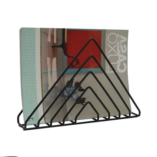 Porta Revistas Triangular Aramado