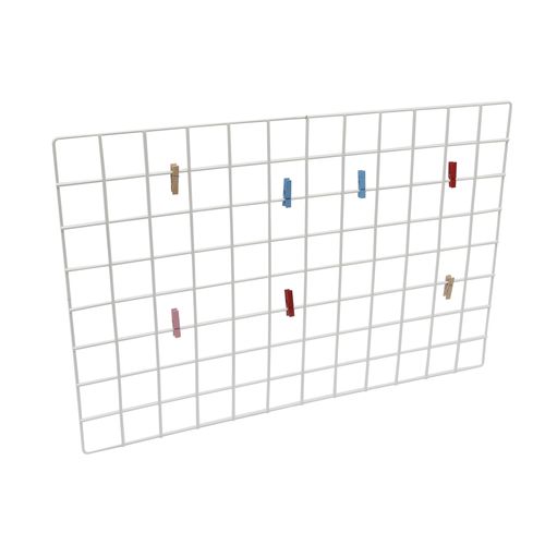 Tela decorativa aramada retangular