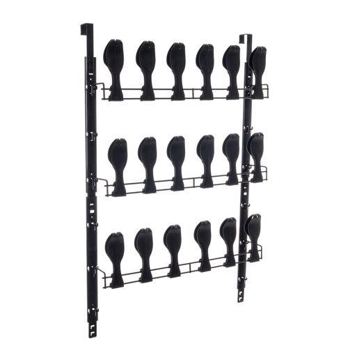 Sapateira Ajustável de 9 pares para Porta e Parede