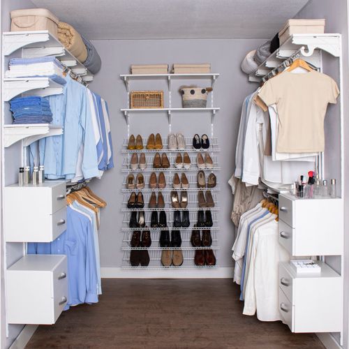 Armário aramado kit 21 - Closet ou quarto para casal