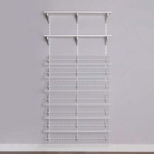 Sapateira Vertical Parede Armário Aramado Grande kit 19