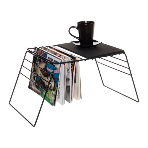 Mesa para Apoio Aramado com Porta Revistas