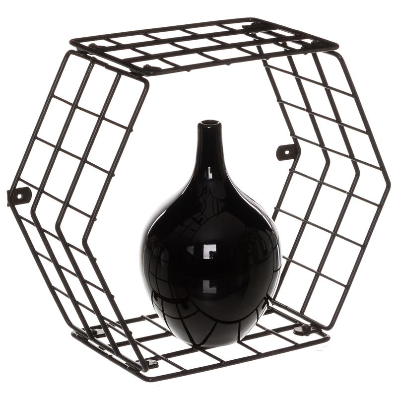 Nicho-decorativo-hexagonal---Linha-Wire