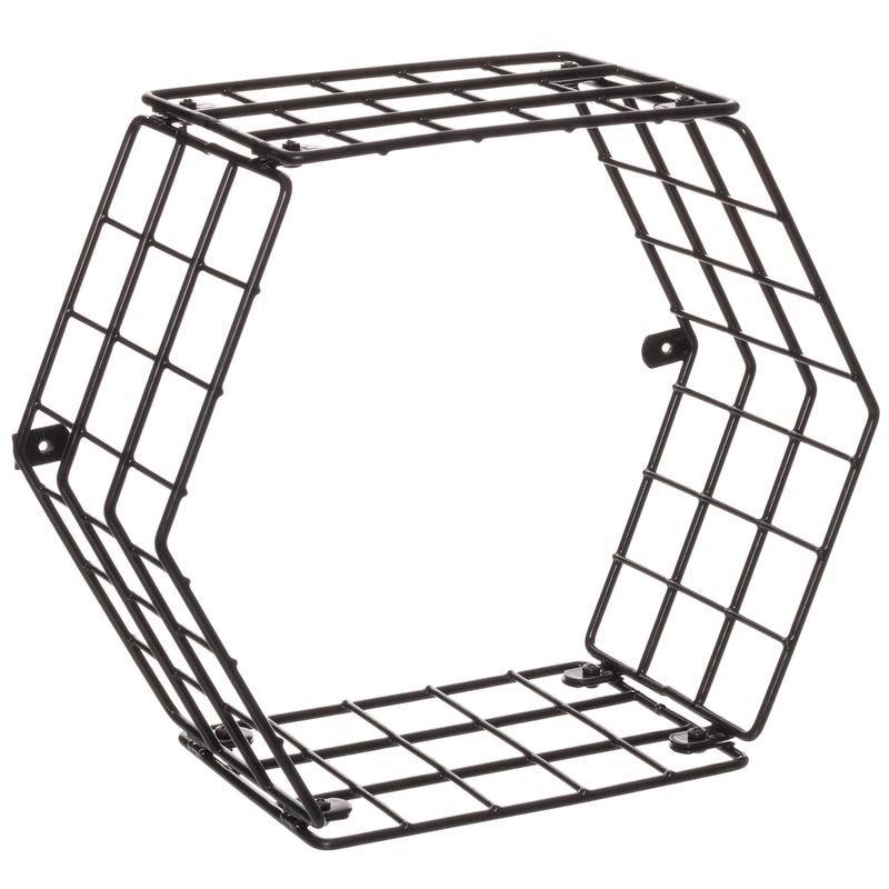 Nicho-decorativo-hexagonal---Linha-Wire