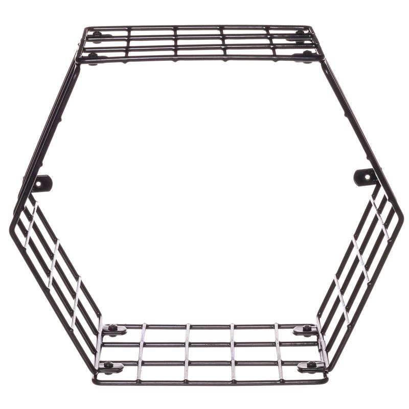 Nicho-decorativo-hexagonal---Linha-Wire