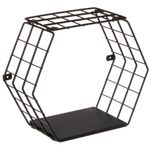 Nicho-decorativo-hexagonal---Linha-Wire---Aramado-com-madeira