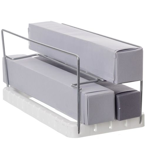 Suporte para organizar embaladores no armário