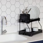 Escorredor-de-Pratos-com-Porta-Talher-Prime-Aramado-Dry-Duplo