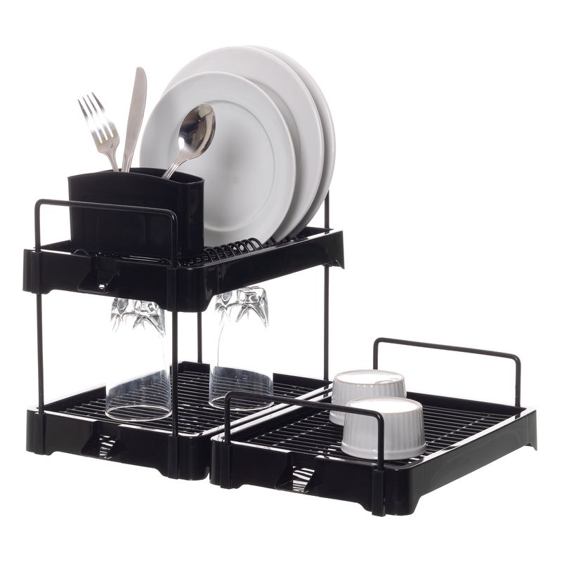 Escorredor-de-Pratos-com-Porta-Talher-Aramado-Dry-Triplo