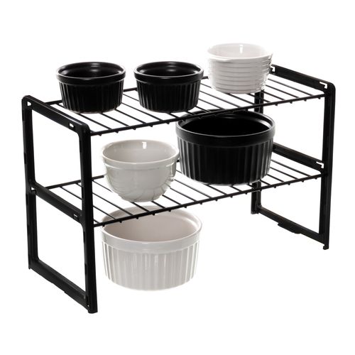 Organizador de Armário de Cozinha Aramado Combo 2un 3 Níveis
