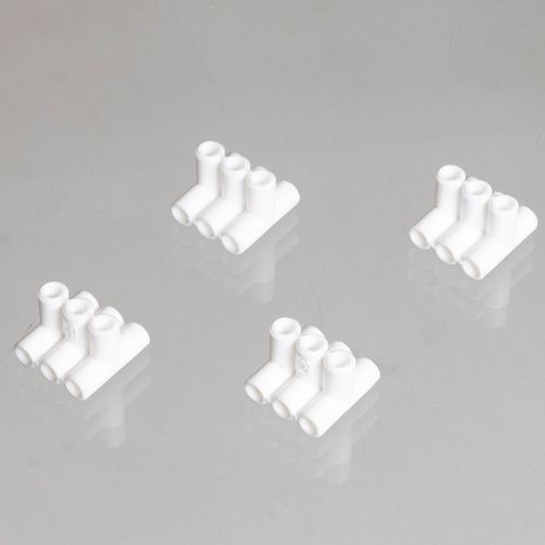Kit com 4 Conectores para Nichos e Estantes Aramadas