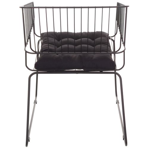 Cadeira de Jantar Top Design Industrial Aço Aramado Country