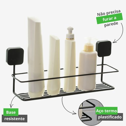 Porta Shampoo Adesivo 3m Parede Banheiro Aramado