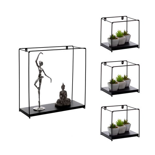 Kit Cubos Ark Aramado com madeira (Kit 1G + 3 P)