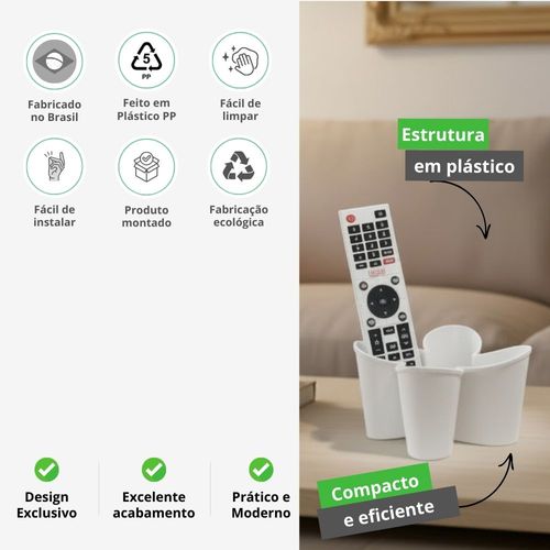 Organizador de controle remoto