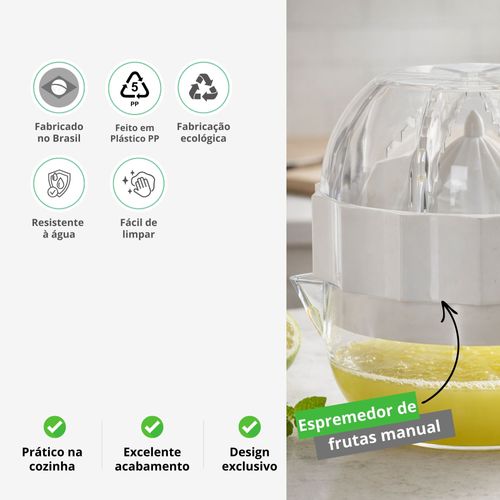 Espremedor de frutas manual