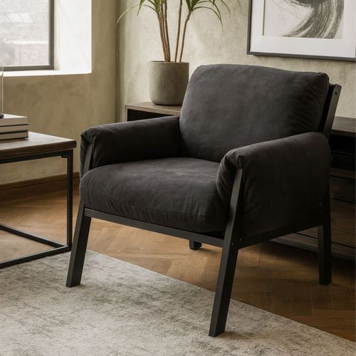 Poltrona Decorativa Reforçada Design Luxo Consultório Nona